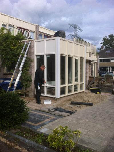 Uitbouw Erker Pieter de Hoogstraat te Heerhugowaard